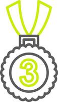 3rd Prize Custom Interface Symbol vector