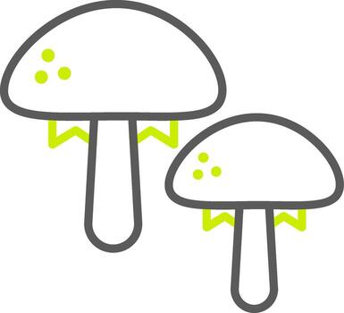 Champignon Dynamic Tech Badge vector