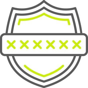 contraseña código versátil diseño simbólico vector