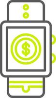 SmartWatch Responsive Grid Visual vector