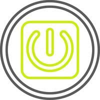 Power Custom Line Drawing vector