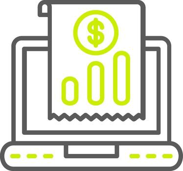 Statistics Custom Visual Mark vector