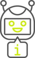 Robot Smart Creative Piece vector