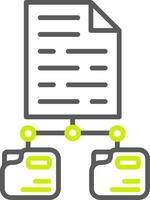 Document File Light Mode Icon vector