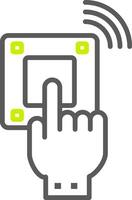 Emergency Button NextGen UX Asset vector