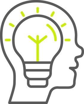 Knowledge Artistic UI Component vector