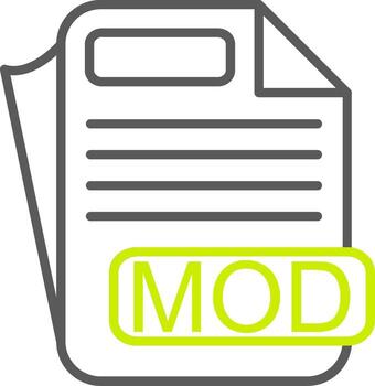 MOD Streamlined Design Token vector