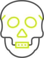 Skull NextGen Visual Mark vector