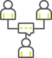 Communication Smart Visual Mark vector