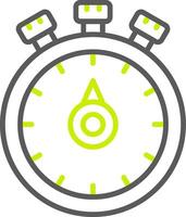 Chronometer Streamlined App Object vector