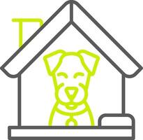 Dog House Mobile UX Object vector