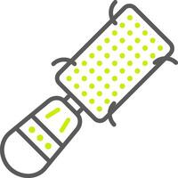 Lint Roller Elegant Tech Badge vector