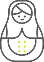 Matryoshka Doll 3D App Feature vector