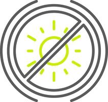 No Sun Smart Interface Unit vector