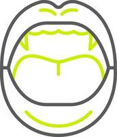 Mouth Dynamic UI Symbol vector