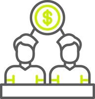 Shareholder Custom Visual Mark vector