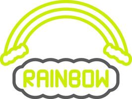 Rainbow Polished UI Module vector