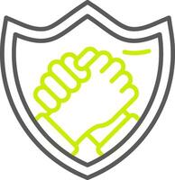 Shield UserFriendly Drawing vector