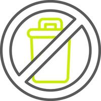 Trash Bin Versatile Web Graphic vector