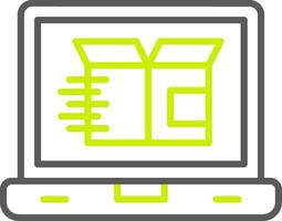 Logistic Elegant Line Drawing vector