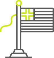 Greece Flag NextGen Design Token vector
