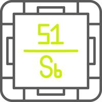Antimony Abstract App Mark vector