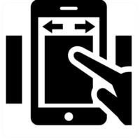 Intelligent Data concept in black color vector