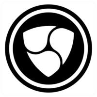 Nem icon concept in black color vector