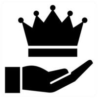 Premium Services icon concept in black color vector