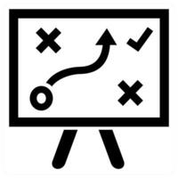 Problem Solution icon concept in black color vector
