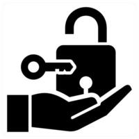 Pre Release Access icon concept in black color vector