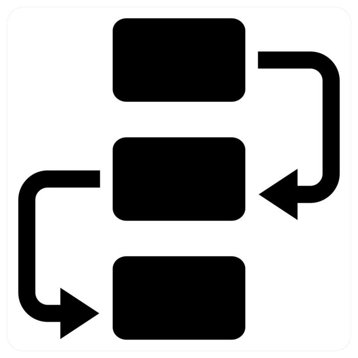 Process Flow Icon Vector Art, Icons, and Graphics for Free Download