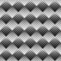 Seamless abstract circle pattern background - monochrome design vector