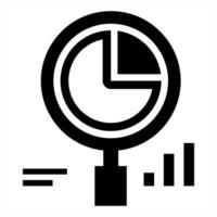 Security Report icon concept in black color vector