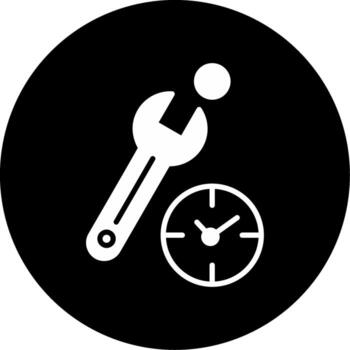 API Changes Notification Glyph Circle Inverted vector