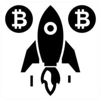 Stellar icon concept in black color vector