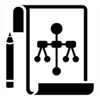 Structure icon concept in black color vector