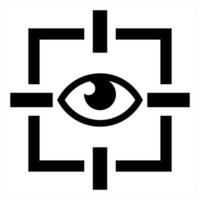 Tracking System icon concept in black color vector