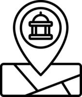 Legal Courthouse Location vector
