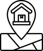 Logistics Warehouse Location vector