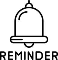 Friendly Reminder Message vector