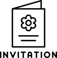 Formal Event Invitation vector