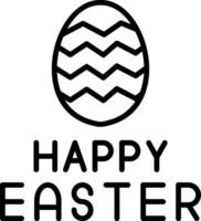 Joyful Easter Celebration Card vector