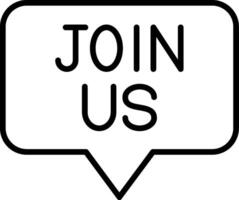 Invitation to Join Us vector