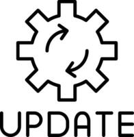 Latest Update Notification vector