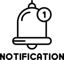 General Notification Alert vector