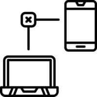 Connection Refused by Server vector