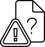 File Not Found Error vector