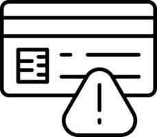 Invalid Credentials Error vector