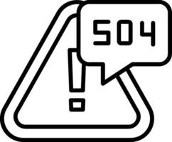 Gateway Timeout Error vector